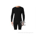 100% Merino Men's Knitted Black Underwear Set